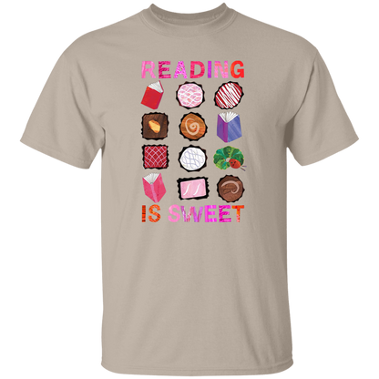 Reading Is Sweet T-Shirt, Candy Book Tee, Cute Teacher Shirt, School Librarians Shirt, Classroom Gift