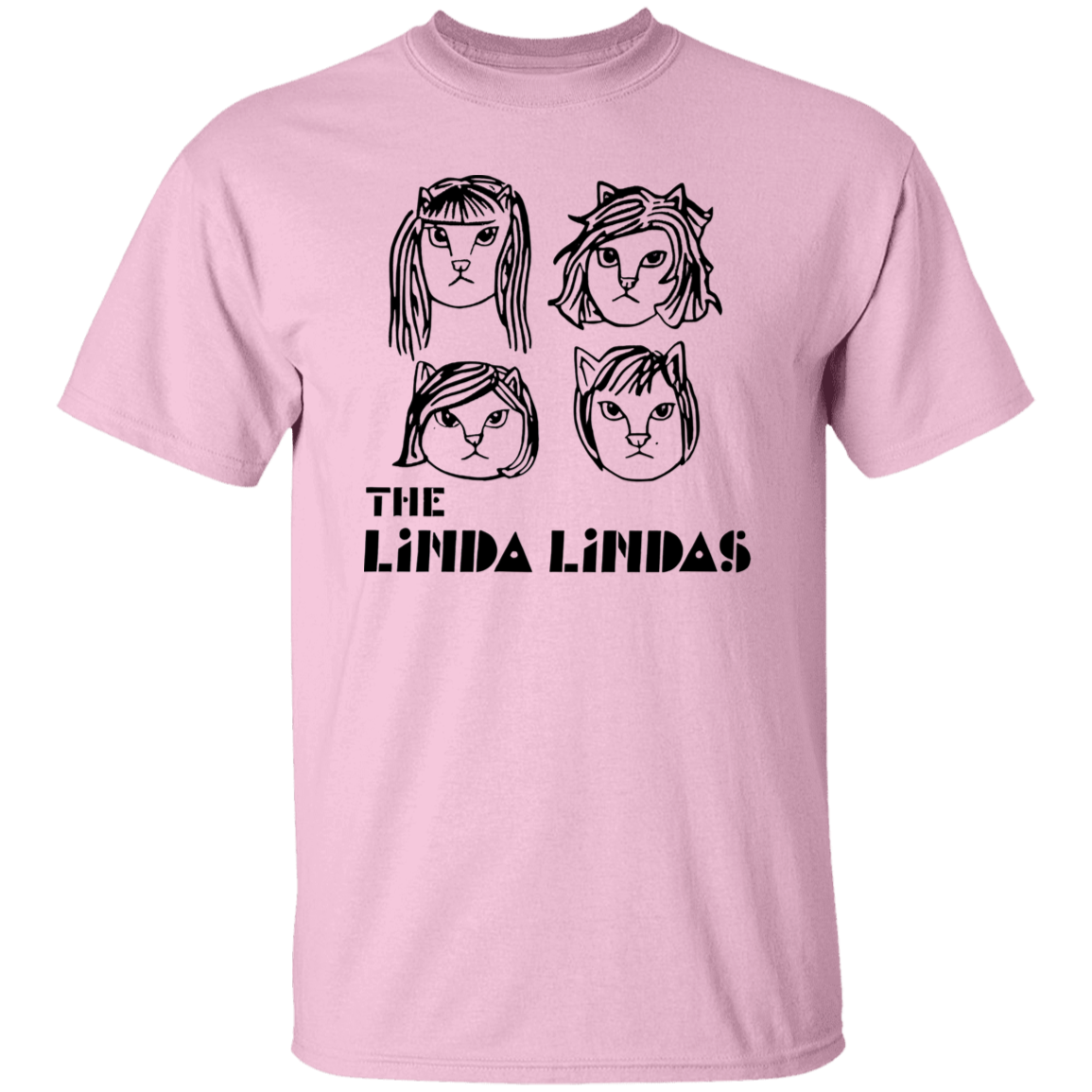 G500 5.3 oz. T-Shirt The Linda Lindas Cats Shirt - WS17062424