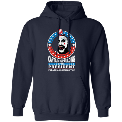 Captain Spaulding For President Put A Real Clown In Office Vintage T-Shirt,- HOODIE