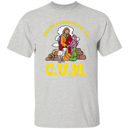 Funny Christ Understands Me Cum Unisex Vintage  T-Shirt