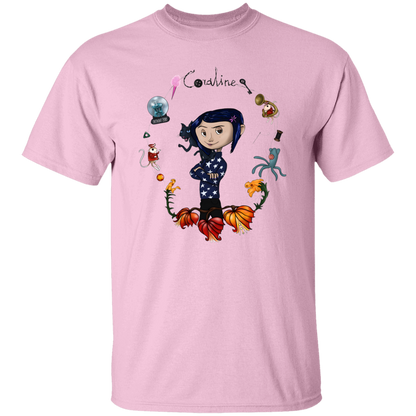 Be Careful What You Wish For Coraline Graphic T-Shirt - leleart