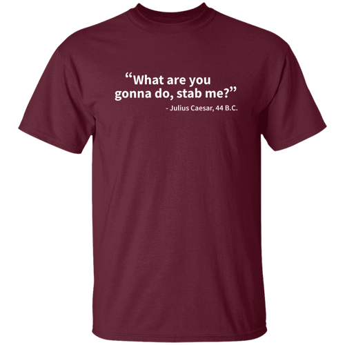 What Are You Gonna Do Stab Me Teacher Vintage Unisex  T-Shirt - letter