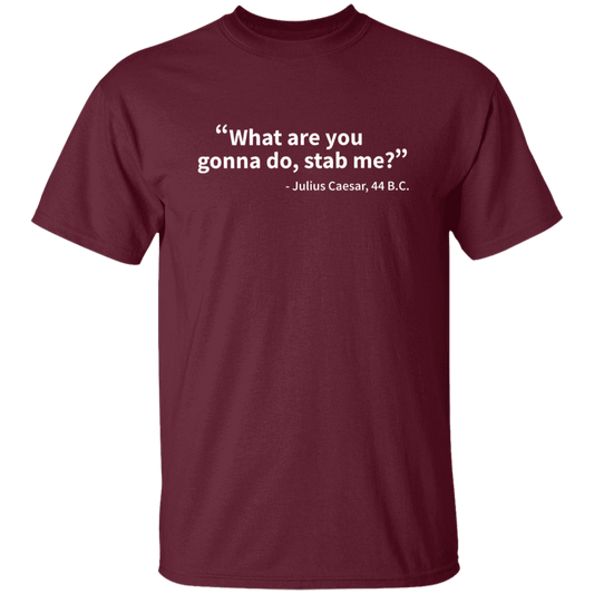 What Are You Gonna Do Stab Me Teacher Vintage Unisex  T-Shirt - letter