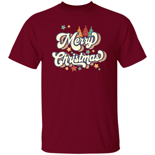 Vintage Merry Christmas Retro Merry Christmas Apparel T-Shirt