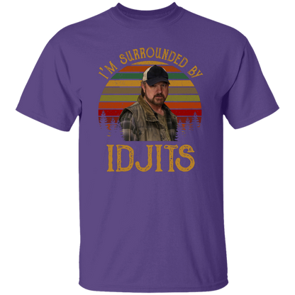 I’m Surrounded by Idjits Vintage T-Shirt - leleart