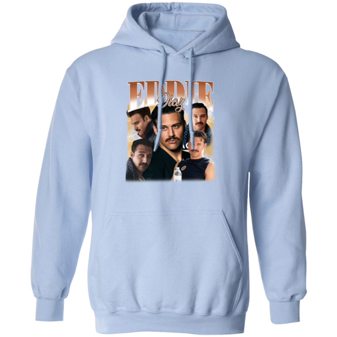 G185 Gildan Pullover Hoodie Eddie Diaz Bootleg Vintage T-Shirt - ID08112405