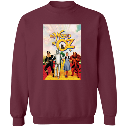 G180 Gildan Crewneck Pullover Sweatshirt Wizard Of Oz 1939 Vintage Unisex Sweatshirt