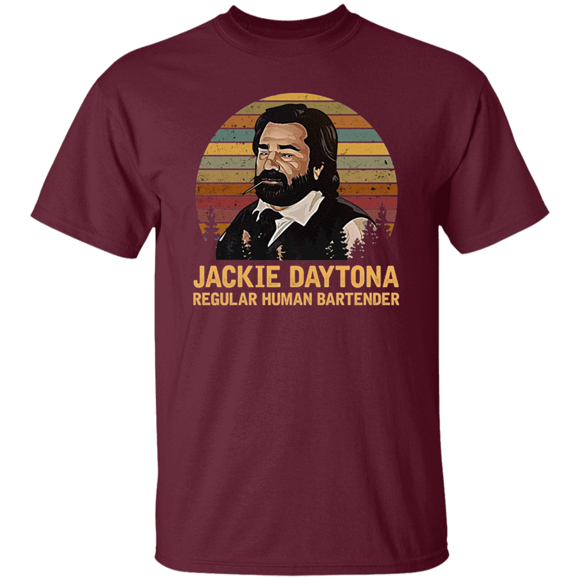 Jackie Daytona Regular Human Bartender Vintage T-Shirt