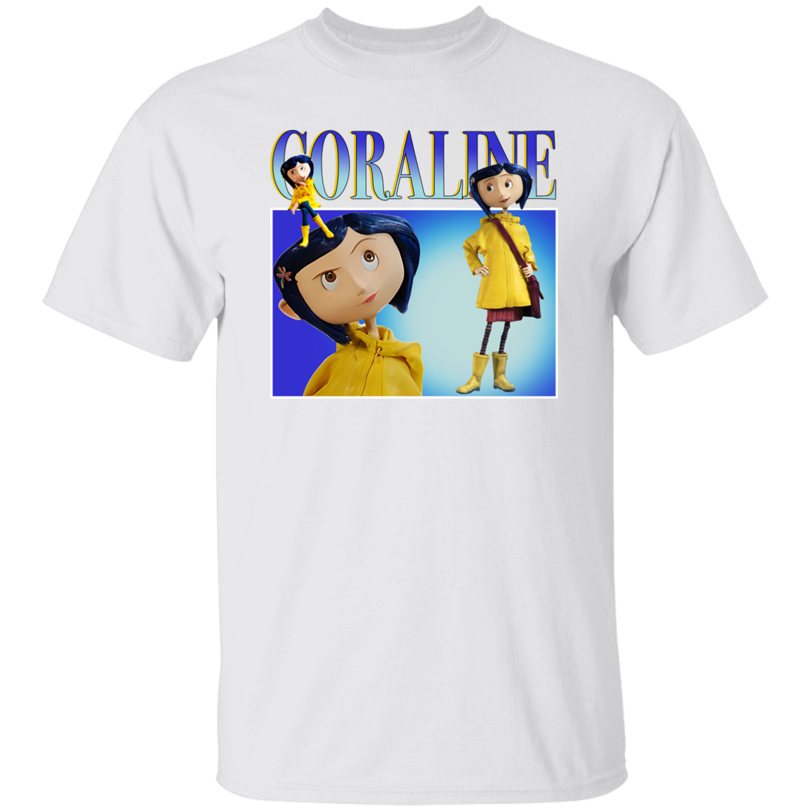 Coraline Shirt, Coraline Movie Shirt, Coraline Cartoon T-Shirt - leleart