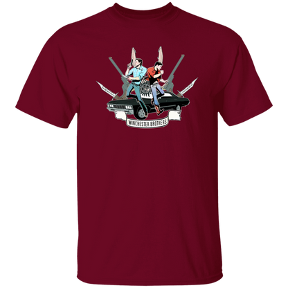 G500 5.3 oz. T-Shirt Winchester Brothers Supernatural T-Shirt