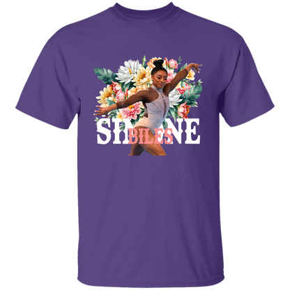 Simone Biles Floral Vintage T-Shirt - YOUTH - ID05082410