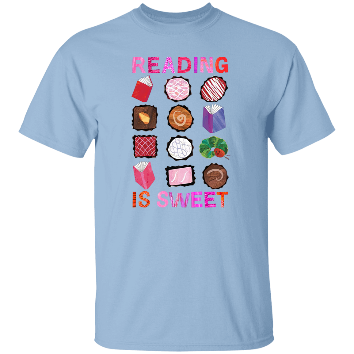 Reading Is Sweet T-Shirt, Candy Book Tee, Cute Teacher Shirt, School Librarians Shirt, Classroom Gift