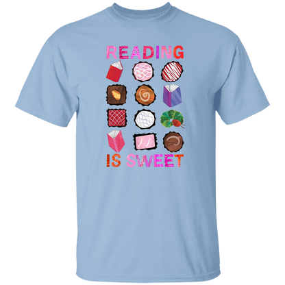 Reading Is Sweet T-Shirt, Candy Book Tee, Cute Teacher Shirt, School Librarians Shirt, Classroom Gift