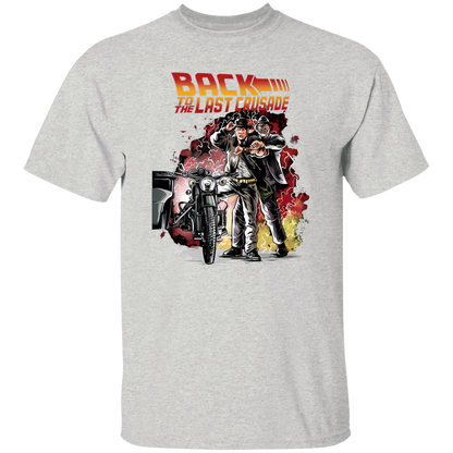 G500 5.3 oz. T-Shirt Back To The Last Crusade Indiana Jones T-Shirt