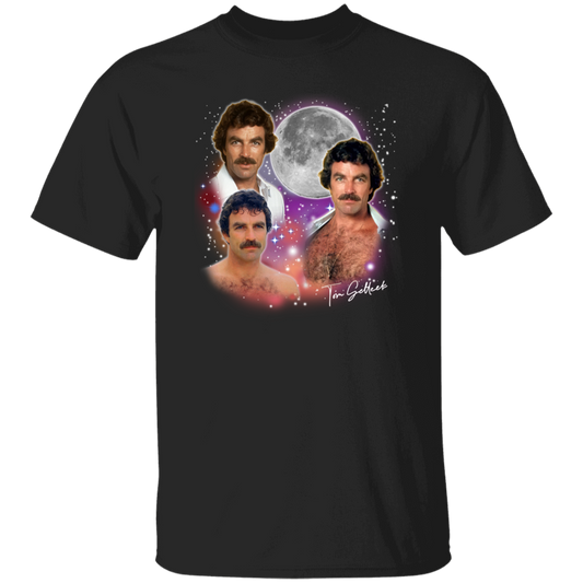 Tom Selleck Full Moon Vintage T-Shirt, Tom Selleck Shirt, Thomas William Selleck Shirt, Actor Shirt, Writer Shirt, Thomas Selleck Shirt	G500 5.3 oz. T-Shirt