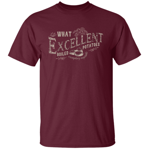 Excellent Boiled Potatoes Pride And Prejudice Teacher Vintage T-Shirt
