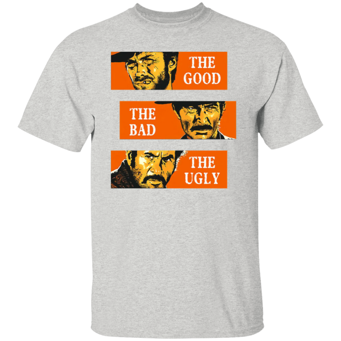 The Good The Bad And The Ugly Classic Horror Movie Vintag T-Shirt - CDCraft