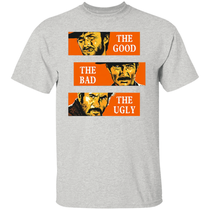 The Good The Bad And The Ugly Classic Horror Movie Vintag T-Shirt - CDCraft