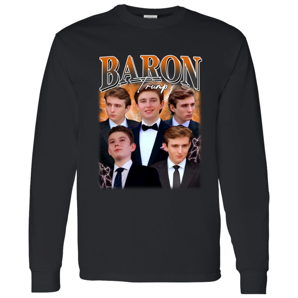 Barron Trump Vintage G540 LS T-Shirt 5.3 oz. - pelyn - ID05092419