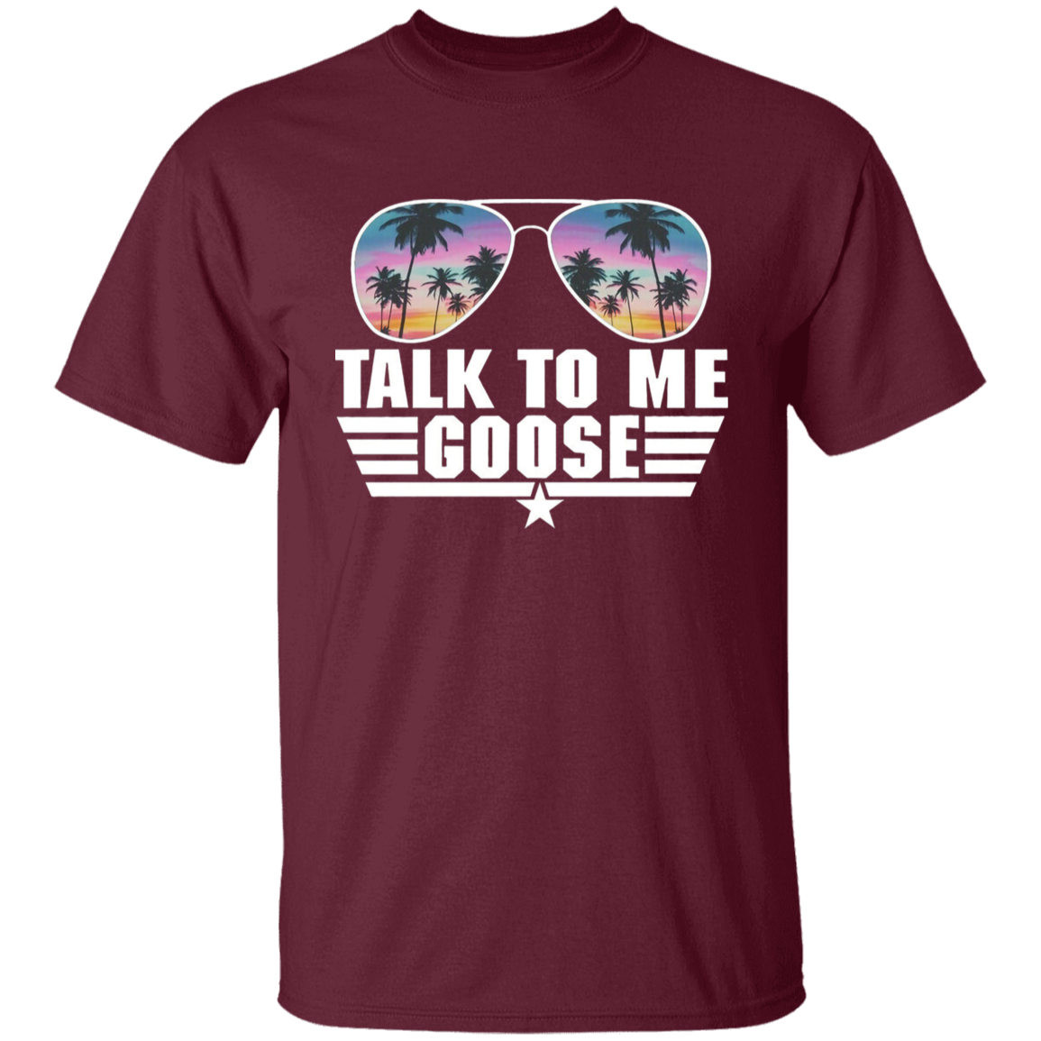 Talk To Me Goose Sunglasses Funny Beach Vacation Vintage T-Shirt - YOUTH