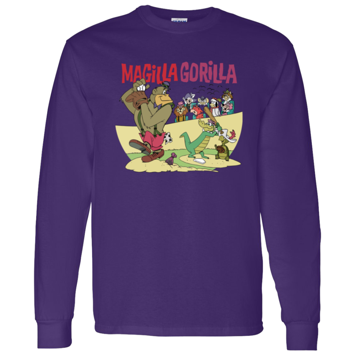 G540 LS T-Shirt 5.3 oz. 	Tribute To Magilla Gorilla Cartoon Show From The 1960s T-Shirt