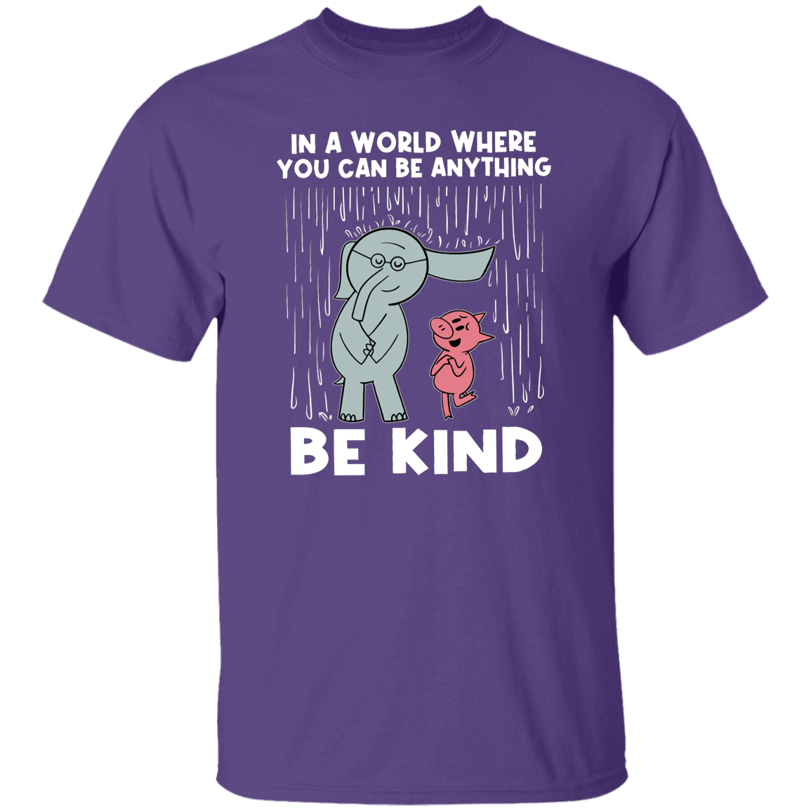 Be Kind In A World Where You Can Be Anything Teacher T-Shirt - lapicta