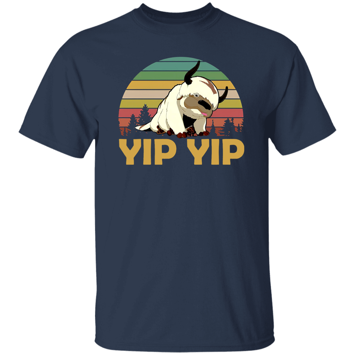 Appa Sky Bison Yip Yip Vintage T-Shirt