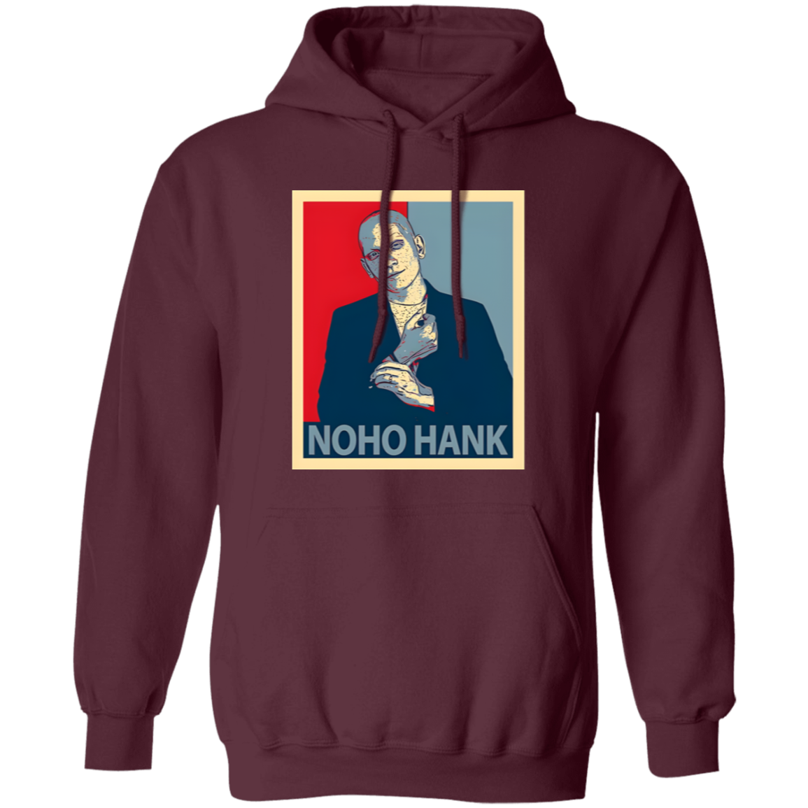 Noho Hank Barry Movie Unisex Vintage  Gildan Pullover Hoodie