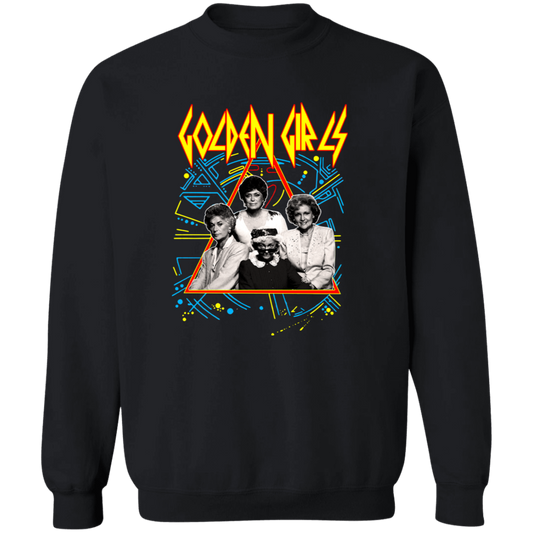 Def Leppard The Golden Girls Vintage T-Shirt, The Golden Girls Shirt, Golden Girls Lovers Shirt, Funny Gift Tee For You And Your Family	G180 Gildan Crewneck Pullover Sweatshirt