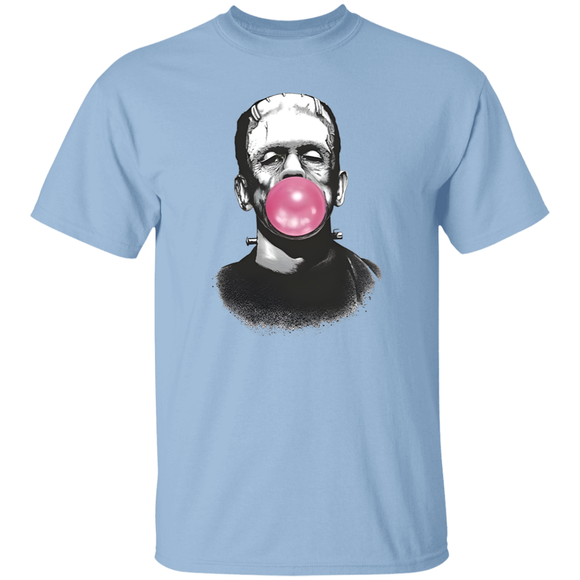 Frankenstein The Horror Of Chewing Gum Halloween Gift Vintage T-Shirt