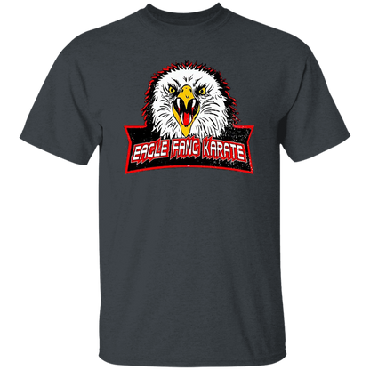 Eagle Fang Karate Cobra Kai Dojo 80's Martial Movie Retro Vintage T-Shirt - leleart