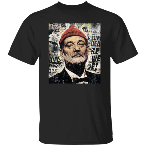 G500 5.3 oz. T-Shirt 	Bill Murray American Actor Unisex Vintage T-Shirt