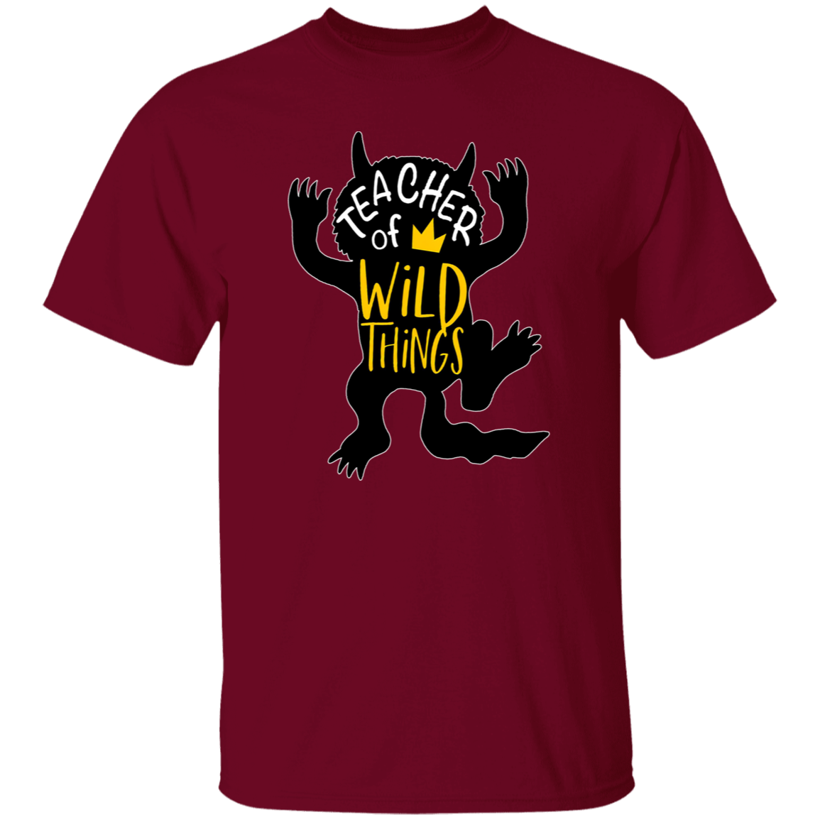 Teacher of Wild Things Teacher  T-Shirt - biubiucustom