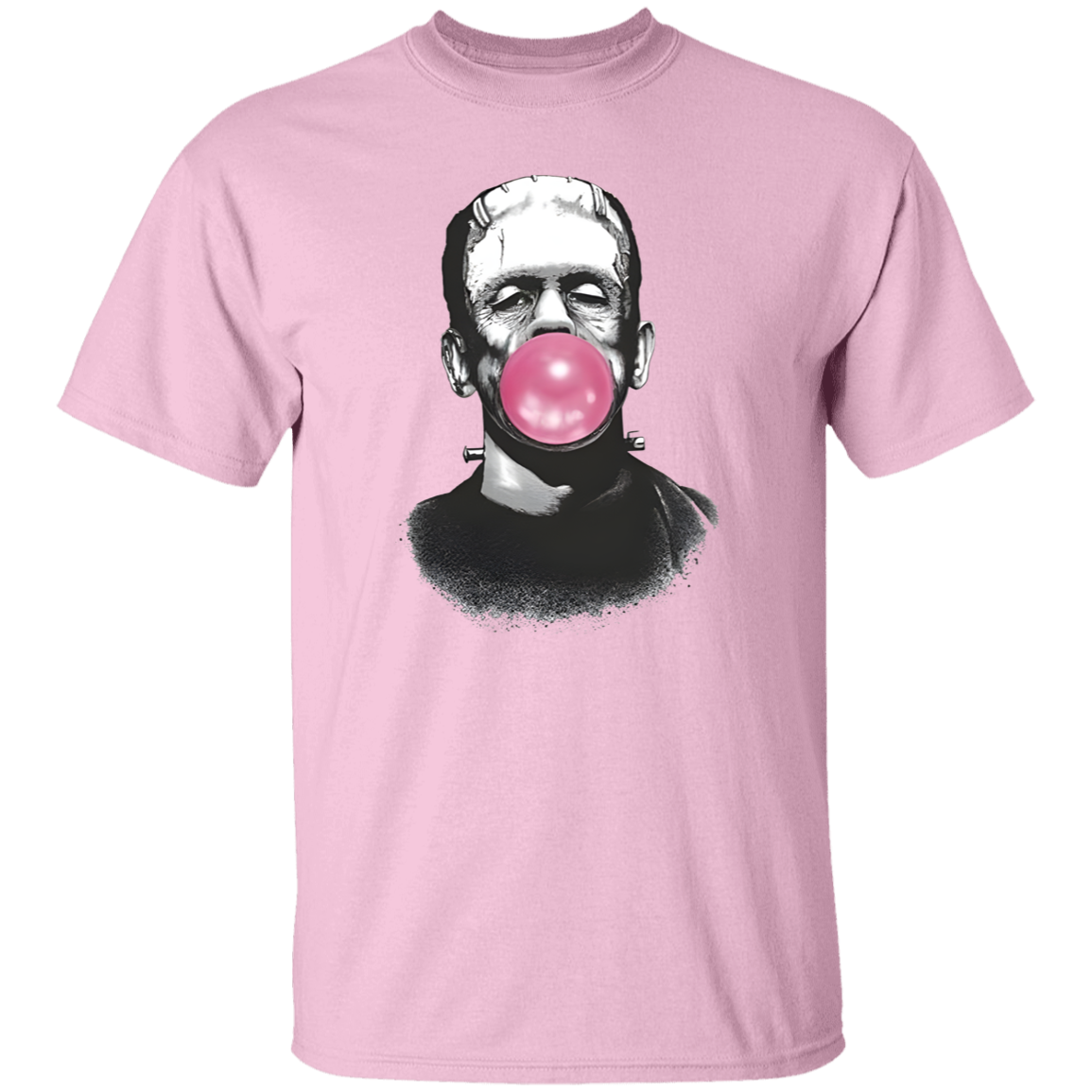 Frankenstein The Horror Of Chewing Gum Halloween Gift Vintage T-Shirt