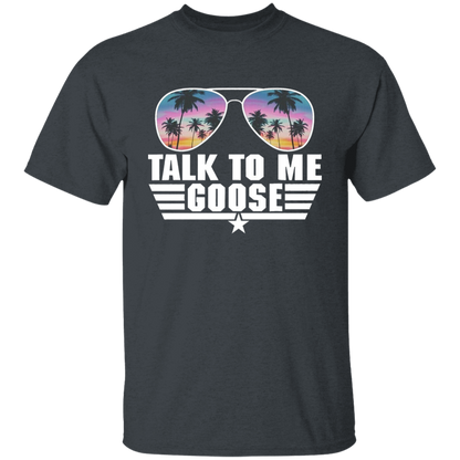 Talk To Me Goose Sunglasses Funny Beach Vacation Vintage T-Shirt - YOUTH