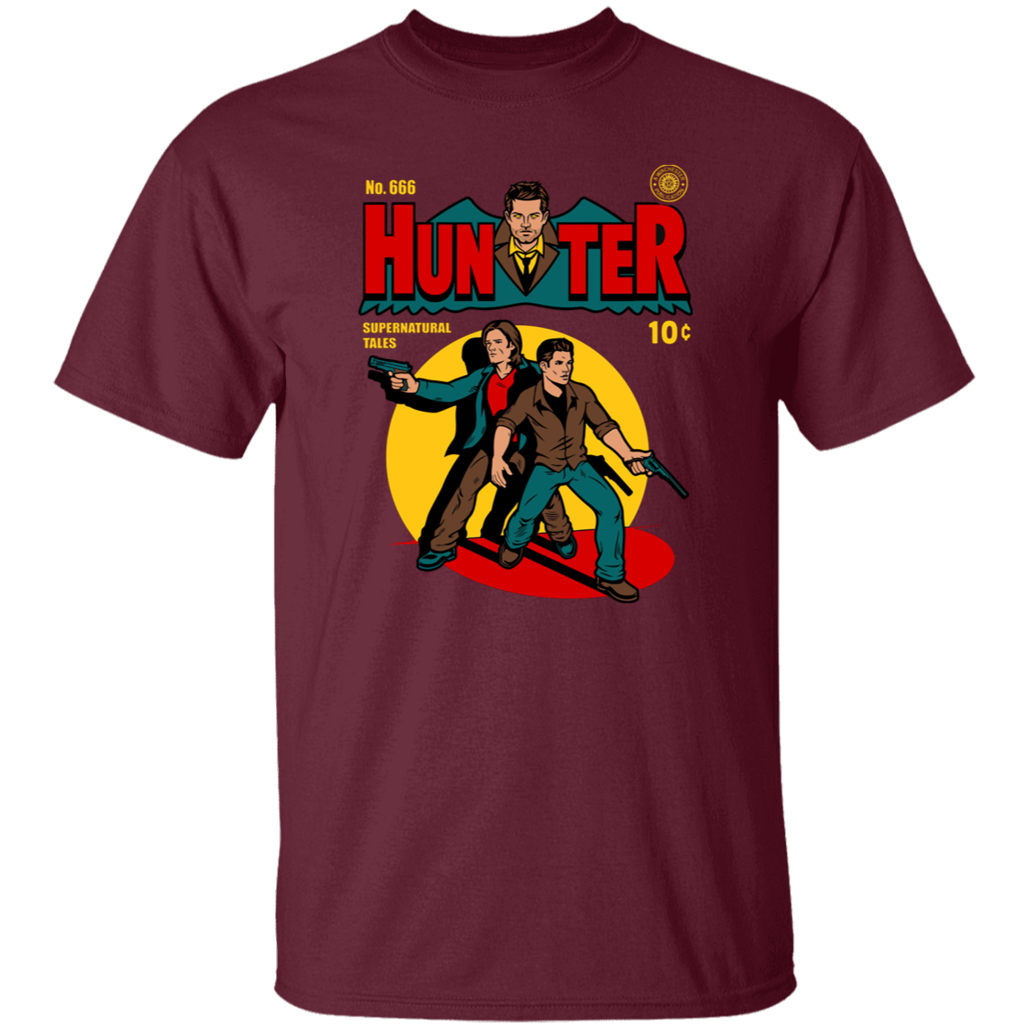 No 666 Hunter Comic Supernatural Tales T-Shirt - lucy - 89559640