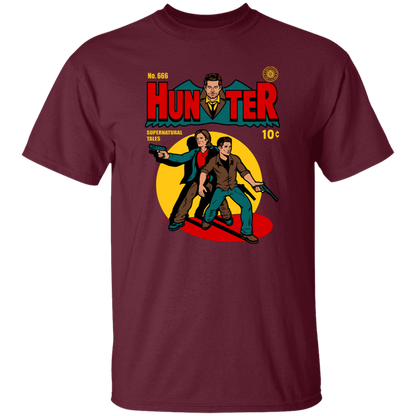 No 666 Hunter Comic Supernatural Tales T-Shirt - lucy - 89559640