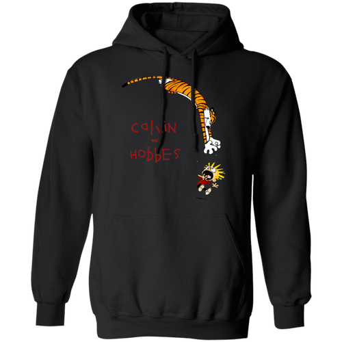 Hobb Jump Art Calvin And Hobbs Hoodie