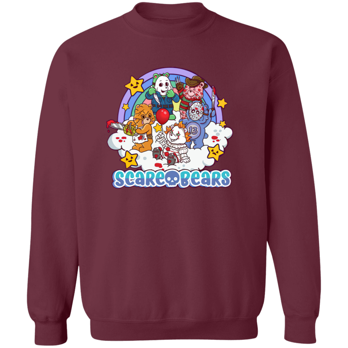 Scare Bears Shirt Pullover Sweatshirt - ID15082402