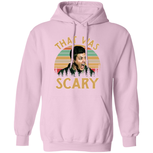 Dean Winchester Supernatural That Was Scary Funny Vintage Retro G185 Gildan Pullover Hoodie - lucy - 92252218