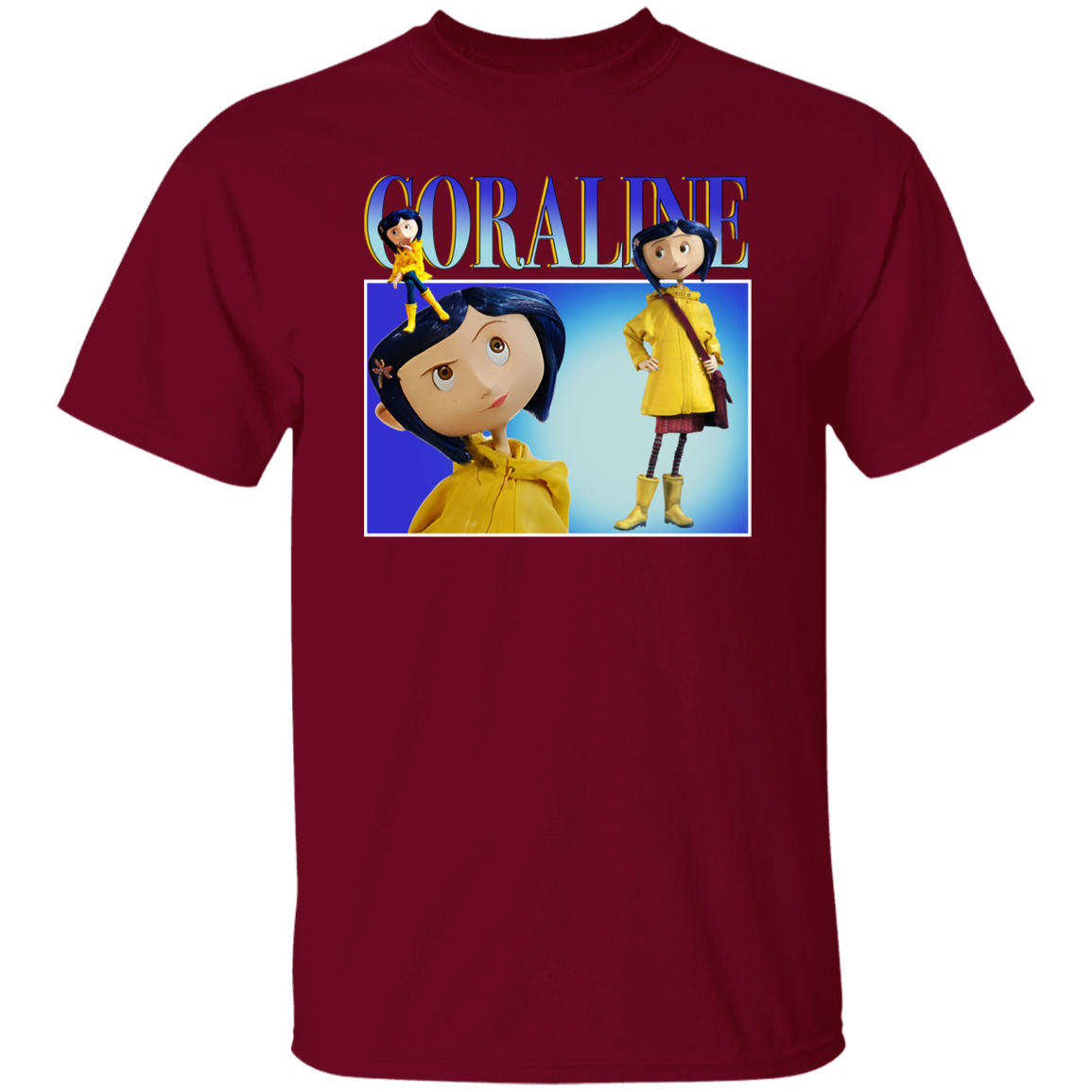 Coraline Shirt, Coraline Movie Shirt, Coraline Cartoon T-Shirt - leleart