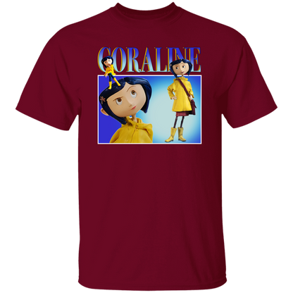 Coraline Shirt, Coraline Movie Shirt, Coraline Cartoon T-Shirt - leleart