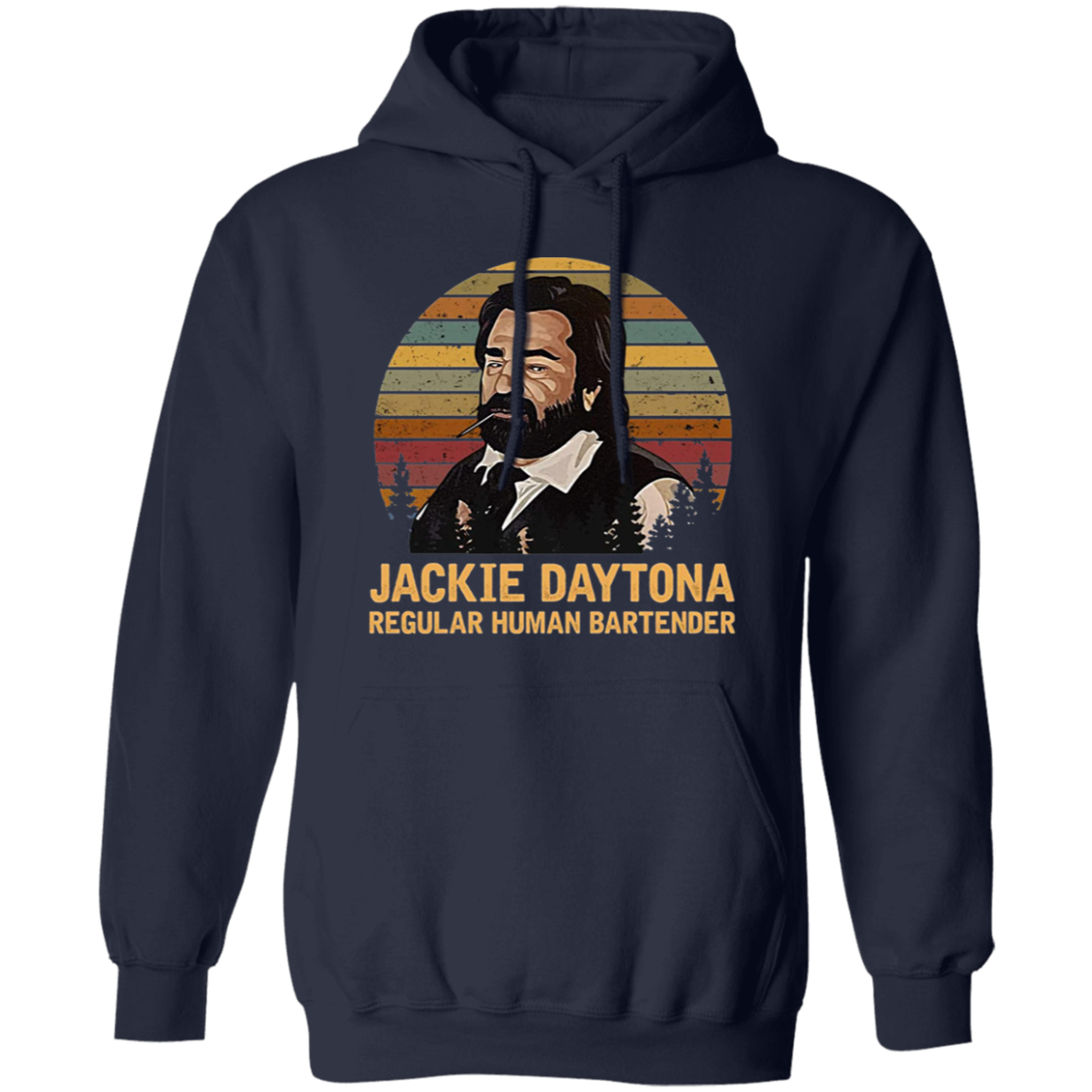 Jackie Daytona Regular Human Bartender Vintage T-Shirt - HOODIE