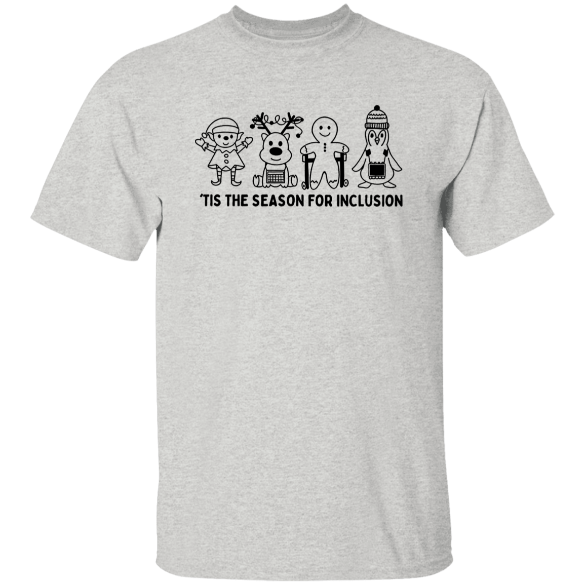 Tis The Season For Inclusion Teacher Vintage T-Shirt
