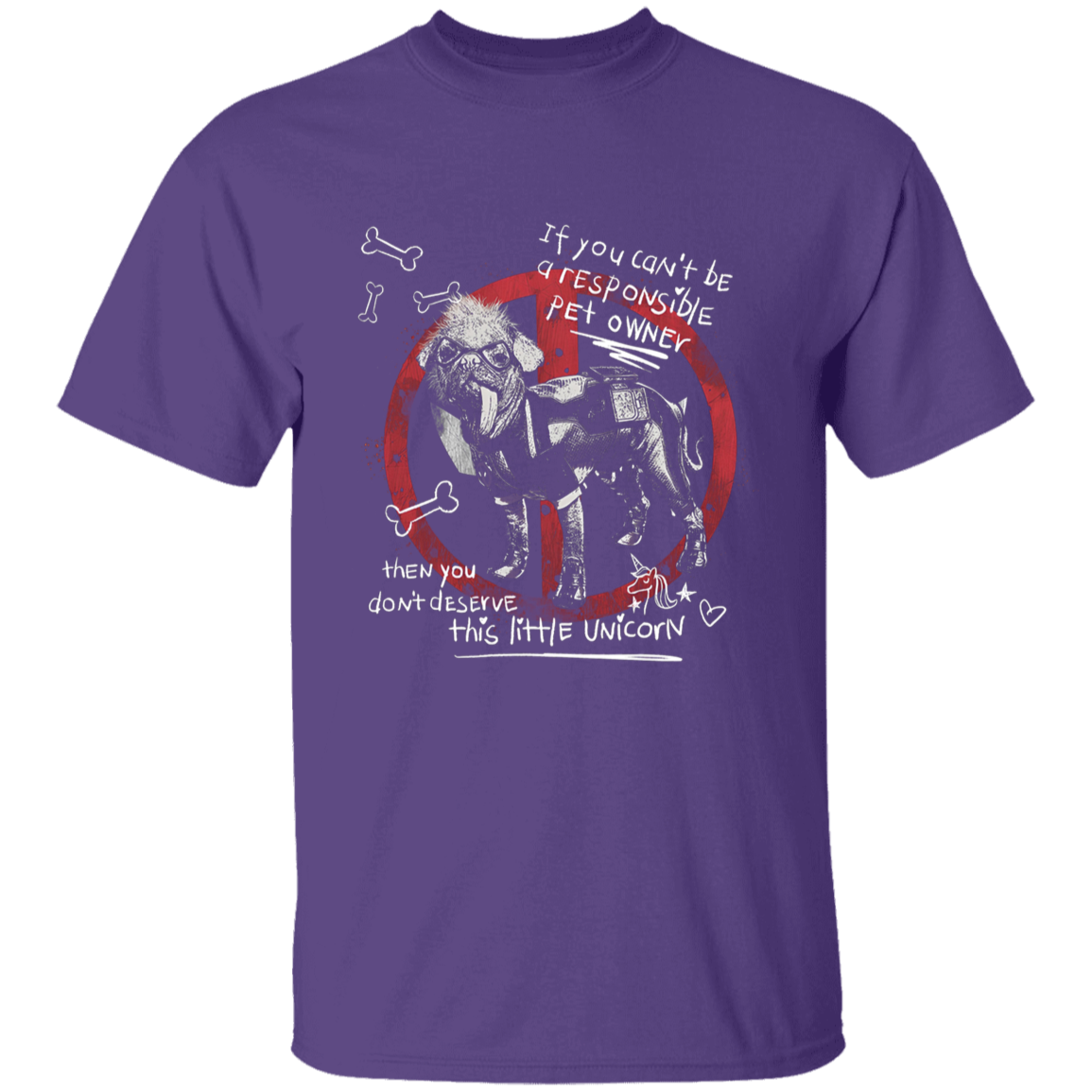 Pet Owner Dogpool Cotton T-Shirt - WS06082412