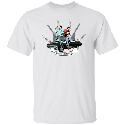 G500 5.3 oz. T-Shirt Winchester Brothers Supernatural T-Shirt