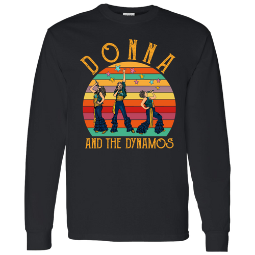Vintage Style Donna And The Dynamos Retro G540 LS T-Shirt 5.3 oz. - lucy - 94978638