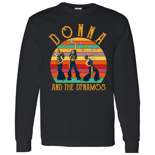 Vintage Style Donna And The Dynamos Retro G540 LS T-Shirt 5.3 oz. - lucy - 94978638