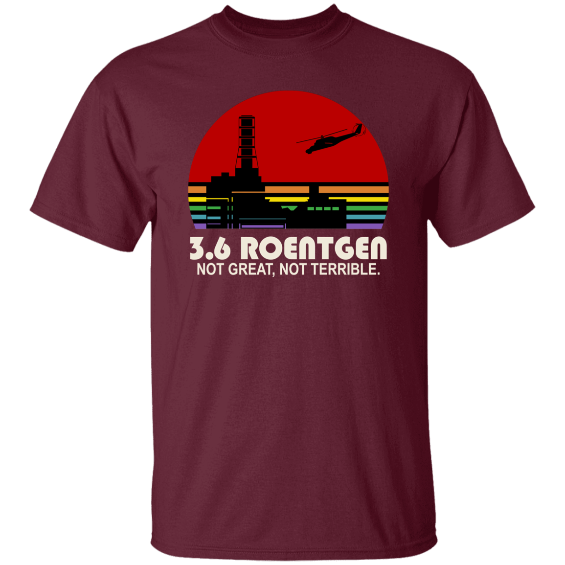 3.6 Roentgen Not Great Not Terrible Vintage T-Shirt - leleart