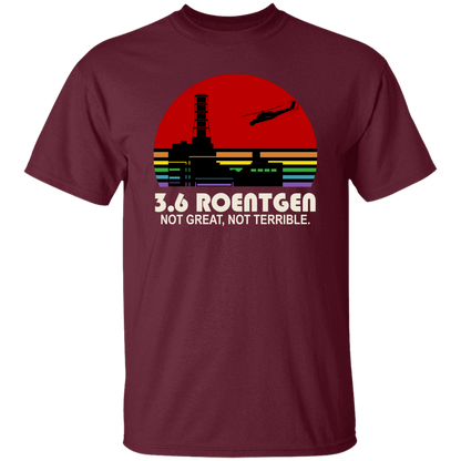 3.6 Roentgen Not Great Not Terrible Vintage T-Shirt - leleart